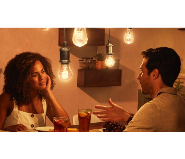 Philips Hue White Inteligentna Żarówka Filament A60 E27 - 534686 - zdjęcie 3